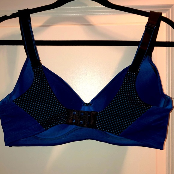 Bright Blue Sports Bra SIZE DDD - Picture 2 of 2